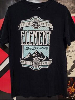 Y2k skate style element shirt